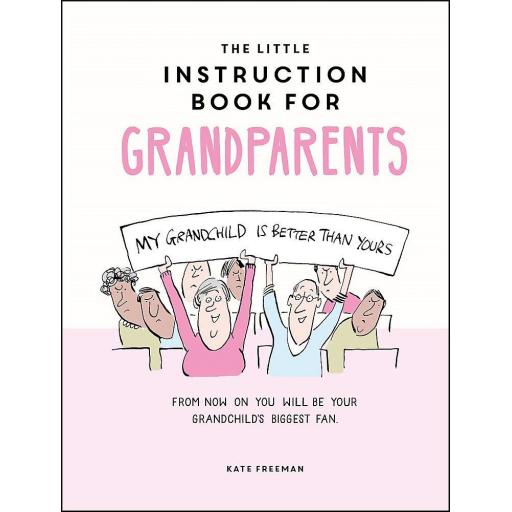 Hardback Book Little Instruction Book For Grandparents