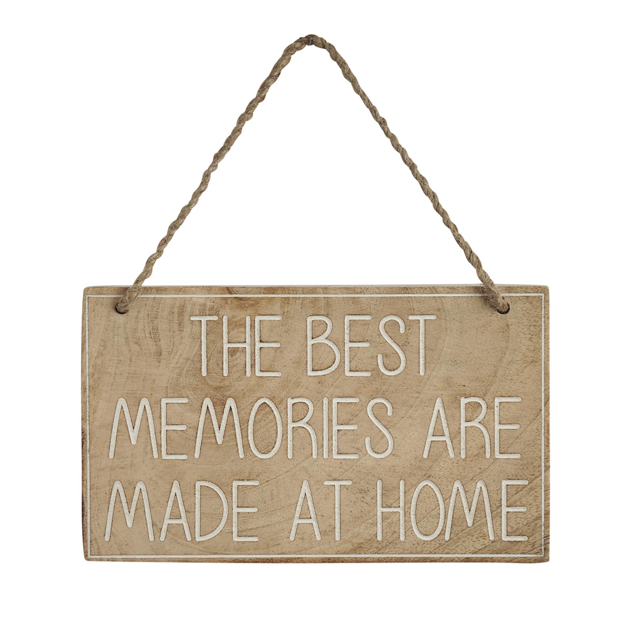 Best Memories Wooden Sign