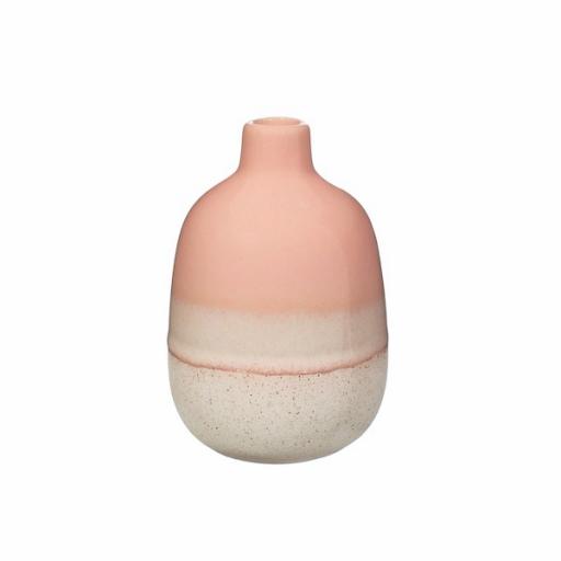 Mojave Glaze Small Pink Vase