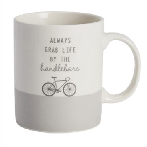 ' Always Grab Life ' Mug