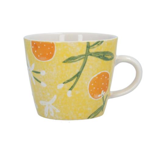 Orange Blossom Design Mug