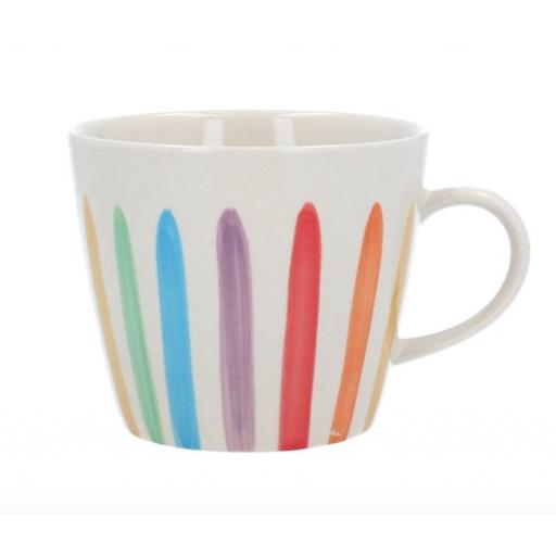Rainbow Stripe Design Mug