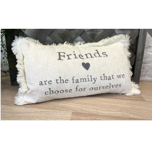 FRIENDS AND FAMILY CUSHION