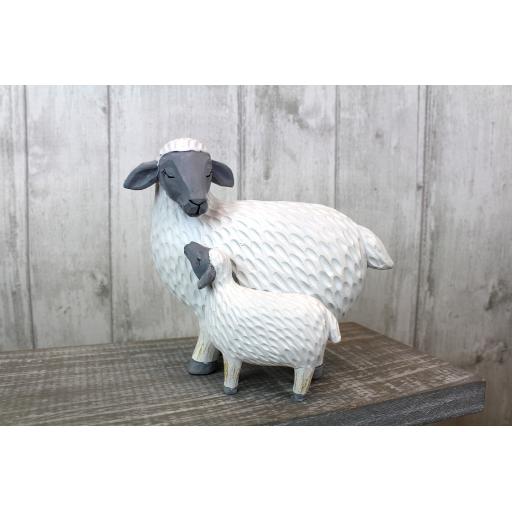 SHEEP WITH BABY ORNAMENT