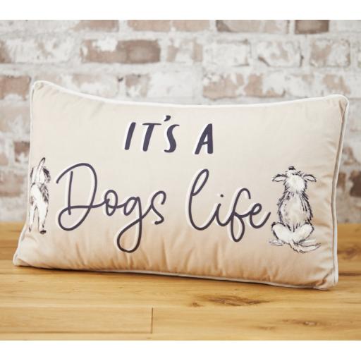 Dogs Life Cushion