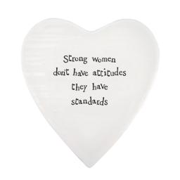 porcelain heart coaster strong women.jpg