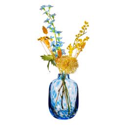 glase vase with blue speckles.jpg