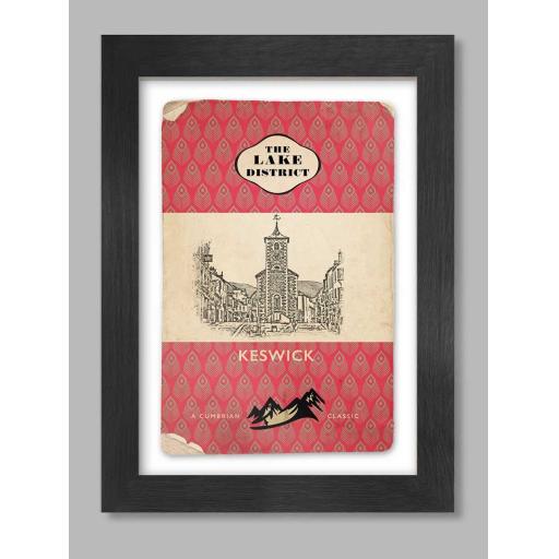 Keswick - The Lake District Vintage Style Print