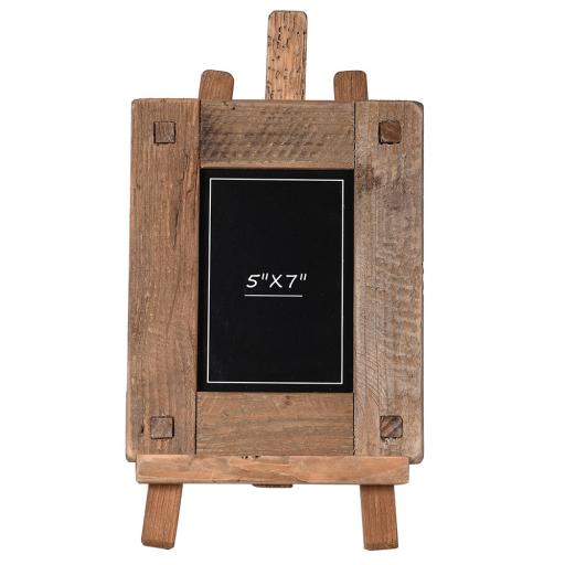 Wooden Easel Photo Frame