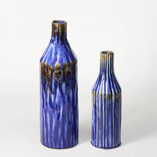 Small Bottle Blue Vase