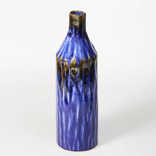 Large Bottle Blue Vase