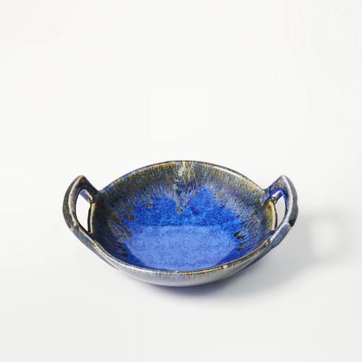 Antique Dark Blue Kadhai Bowl