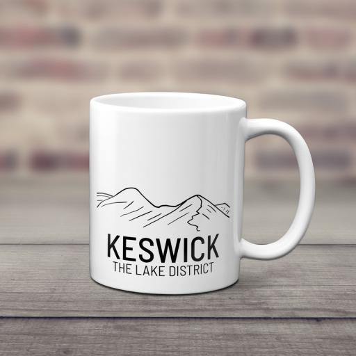 Keswick White Mug