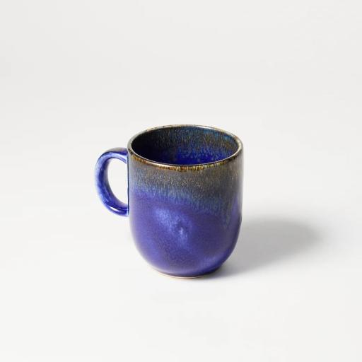 Antique Dark Blue Mug