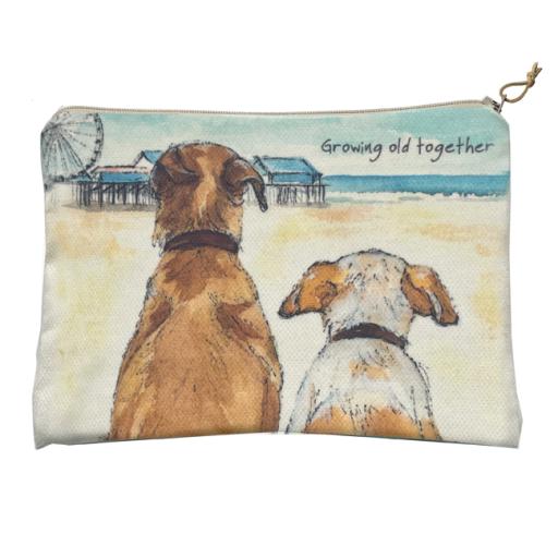 Growing Old Together Zip Purse