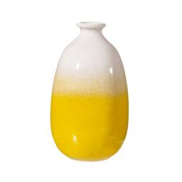 XDC594 yellow dip glaze vase.jpg