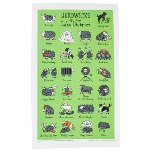 Herdwick Sheep Tea Towel