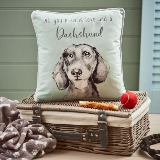 Dachshund Dog Cushion