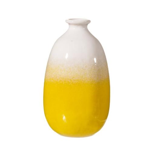 XDC594 yellow dip glaze vase.jpg