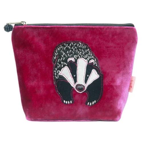 ORCHID PINK BADGER PURSE