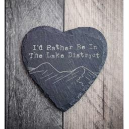 I'd Rather Be In The Lake District Heart Shaped Slate Coaster.jpg