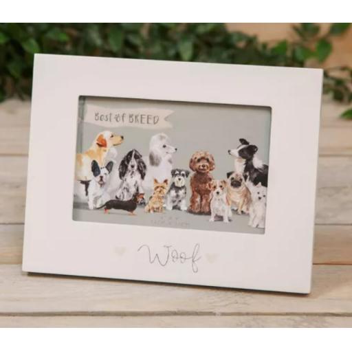 BEST OF BREED WOODEN DOG FRAME 6X4