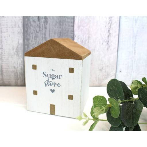 SUGAR HOUSE CANISTER