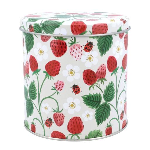 STRAWBERRY DETAIL CHOCOLATE TIN