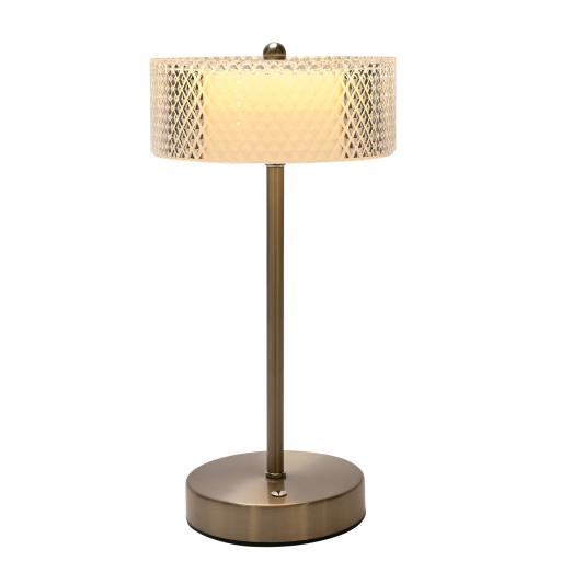 Nickel USB Touch Table Lamp With Crystal Effect Shade 2.jpg