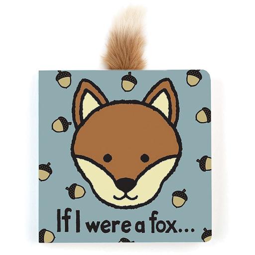 IF I WERE A FOX BOARD BOOK BY JELLYCAT