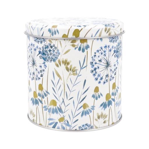 GISELA GRAHAM BLUE MEADOW CHOCOLATE TIN